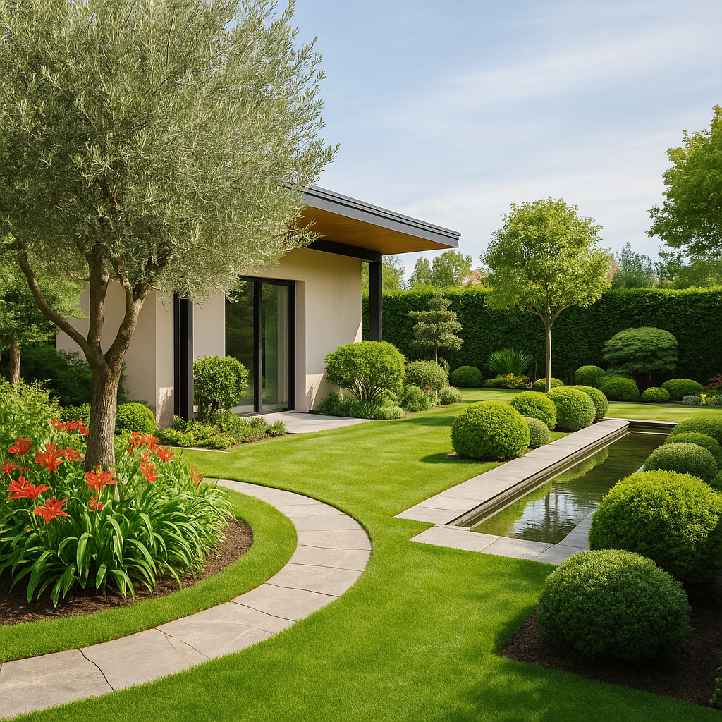 Dịch vụ thiết kế cảnh quan Dầu Tiếng