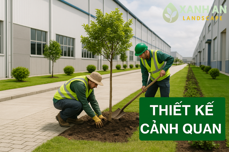 Những hạng mục cần thi công cảnh quan