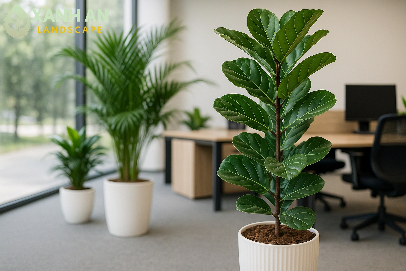 Dịch vụ thuê cây cảnh văn phòng Bến Cát