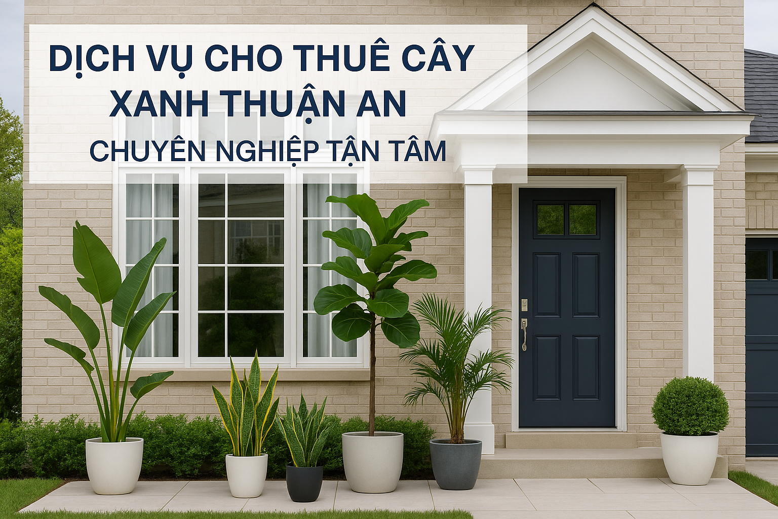 Các loại cây phù hợp cho từng không gian