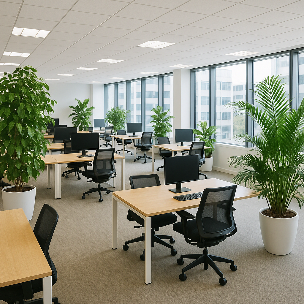 Top 10 loại cây xanh văn phòng được ưa chuộng nhất 2025