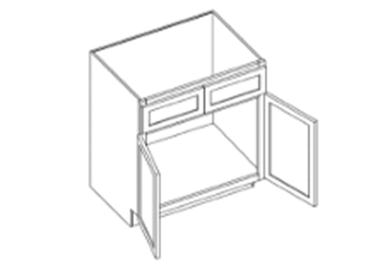 Tủ bàn trang điểm có 2 ngăn kéo, 2 cánh và 1 kệ điều chỉnh được