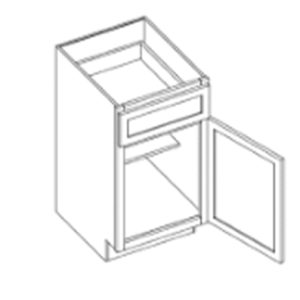 Tủ bàn trang điểm có 1 ngăn kéo, 1 cánh và 1 kệ điều chỉnh được