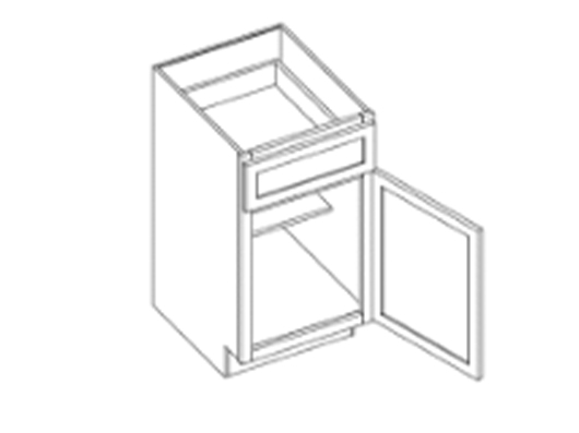 Tủ bàn trang điểm có 1 ngăn kéo, 1 cánh và 1 kệ điều chỉnh được