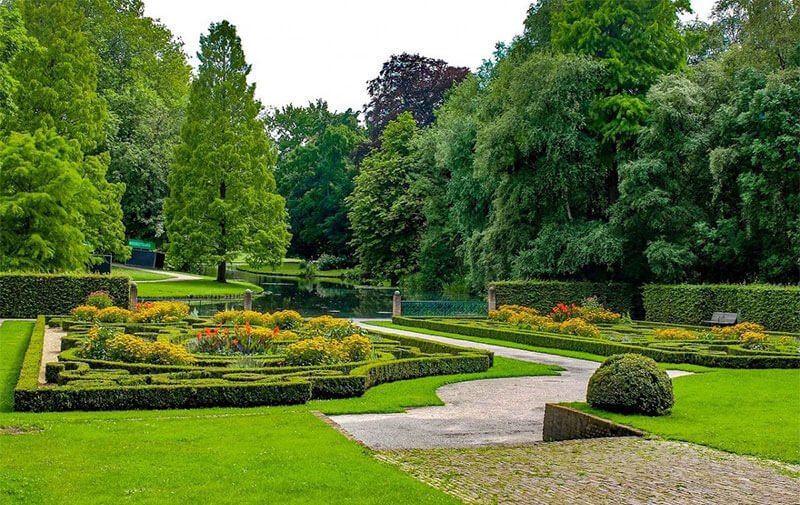 Thiết kế cảnh quan phù hợp với kiến trúc cảnh quan phong cách châu âu